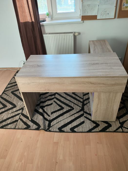 Biurko narożne biurowe 120x123,5x59 2szt