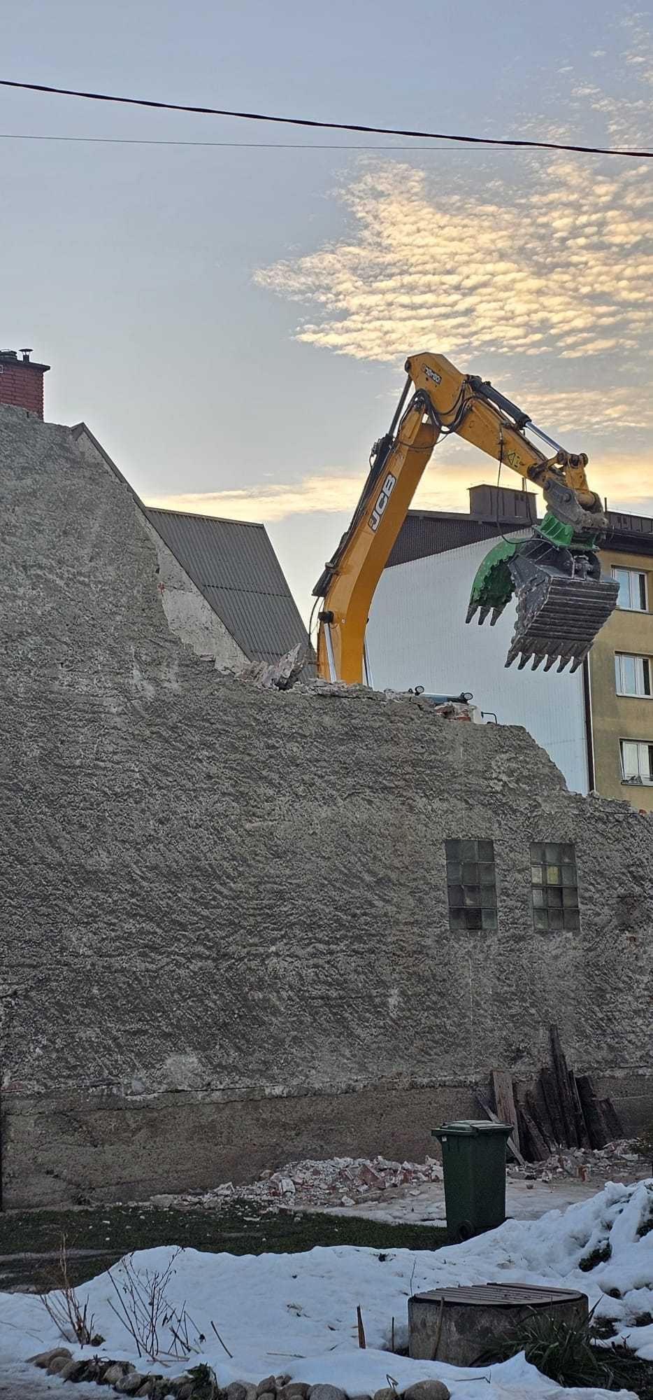 Łyżka wyburzeniowa chwytak rotator kciuk kamień do koparki TRANS2070