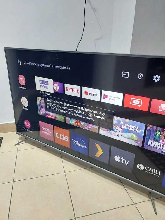 (578/25) Telewizor  TCL55EP660X1 4K UHD