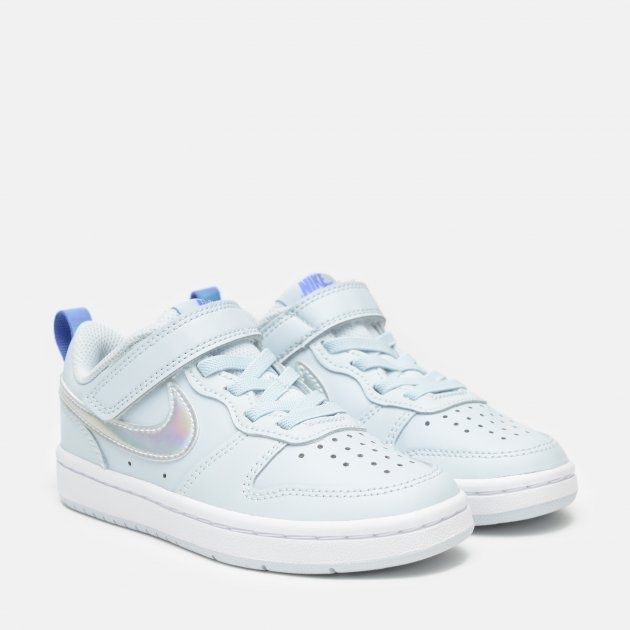 Кросівки блакитні Nike. кожаные голубые кроссовки