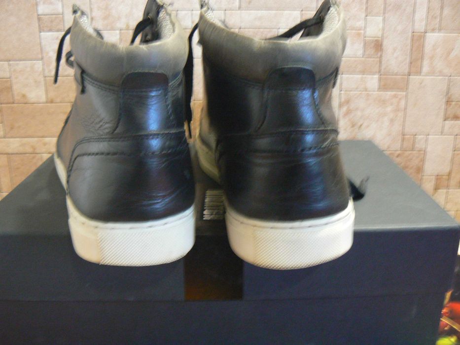 Ботинки мужские натуральная кожа.разм.42.Износ миним.