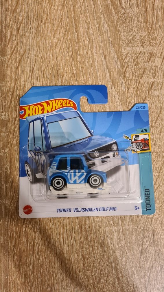 Hot Wheels Tooned Volkswagen GOLF MK1 (Treasure Hunt]