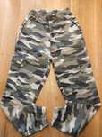 Spodnie damskie H&M XS moro bojówki joggery