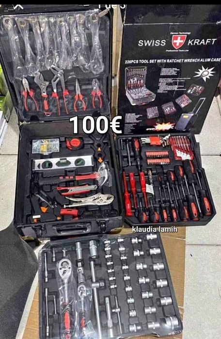 Mala de ferramentas  356 peças Nova e selada