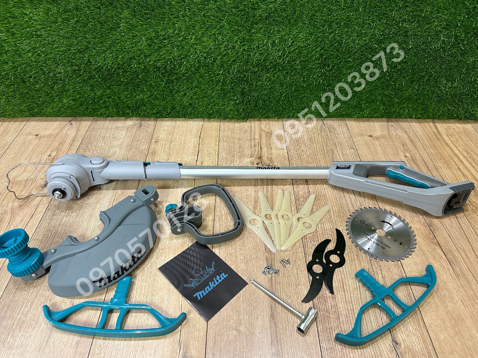 Триммер аккумуляторный Makita DUR230BL (каркас) 0–11 000 об/мин