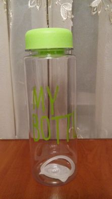 Бутылочка MY BOTTLE для воды и разных напитков 500 мл