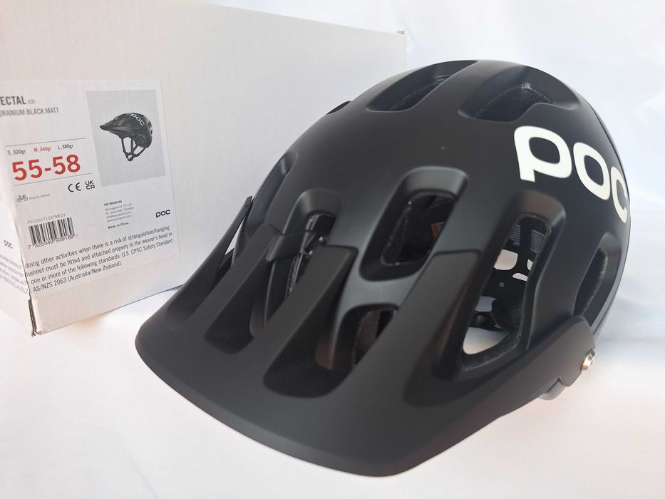 Kask rowerowy Poc Tectal Uranium Black Matt M 55-58cm