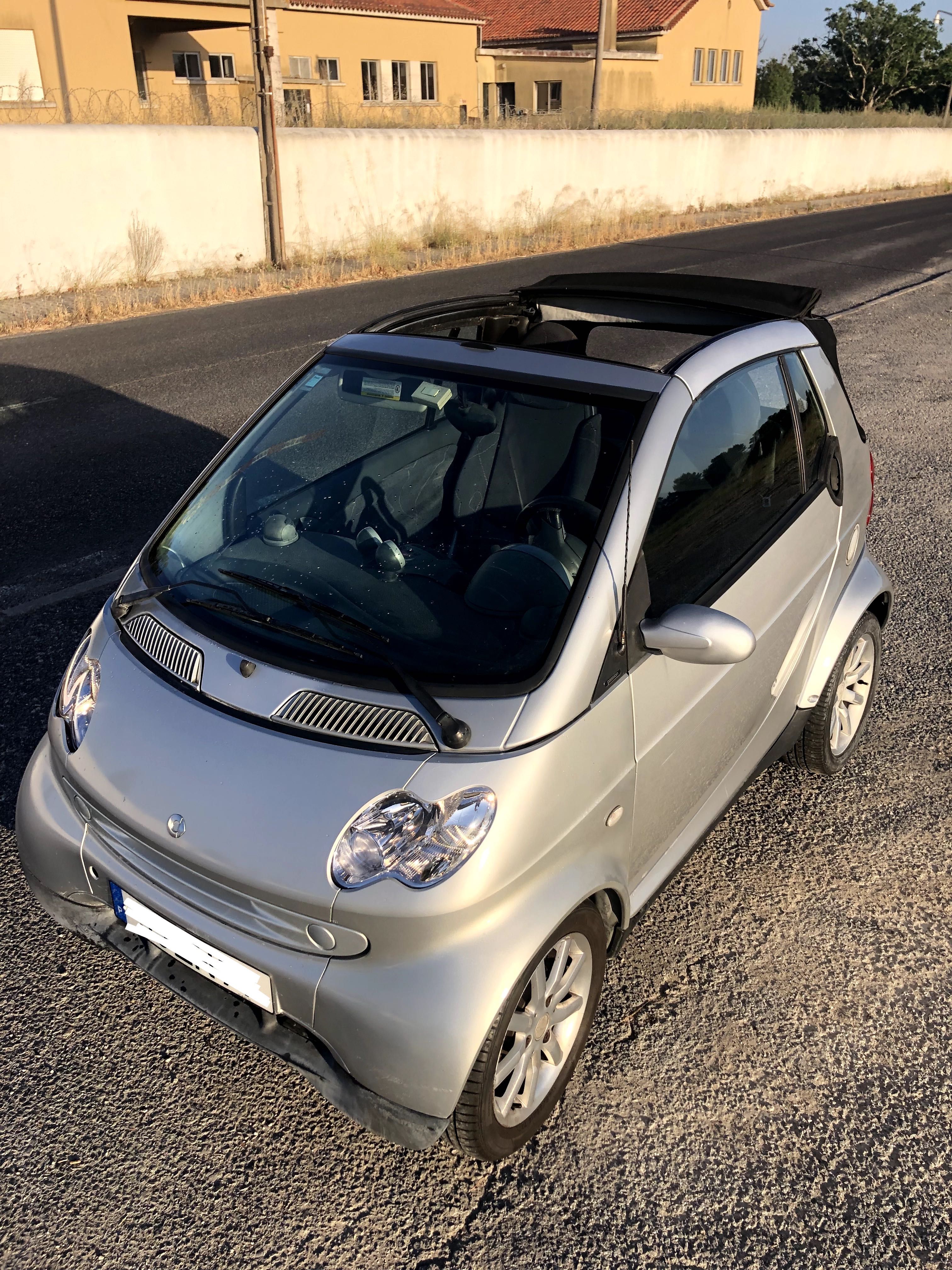 SMART CABRIO MC01 '2006 o citadino que vai à praia!