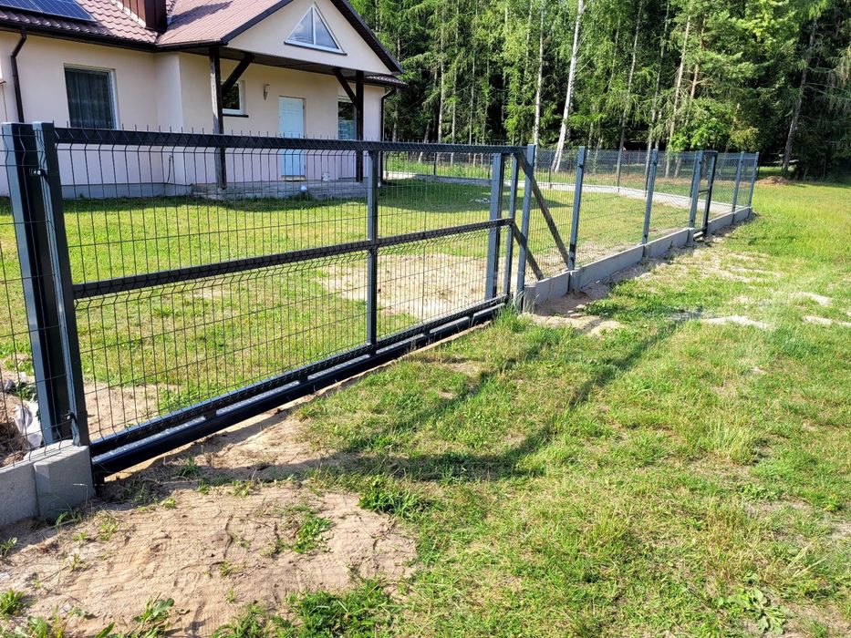 Ogrodzenia Biskupiec, panele ogrodzeniowe, siatka, bramy furtki