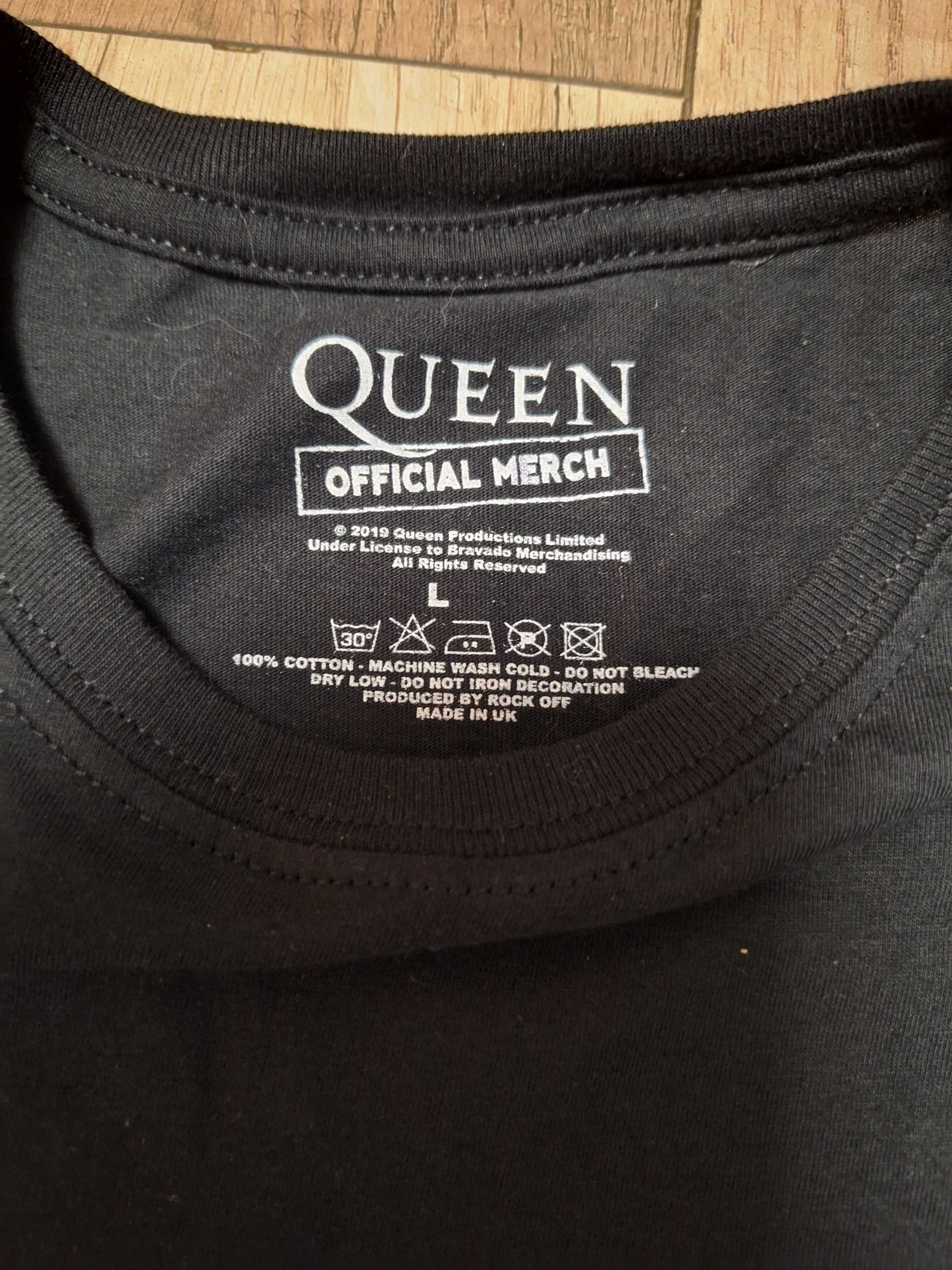 Футболка офіційний мерч Queen, розмір L, нова з етикетками
