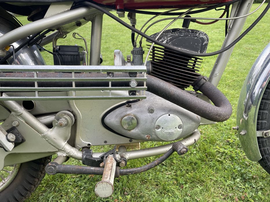 NV 36 Motocykl wojskowy z 1954 roku