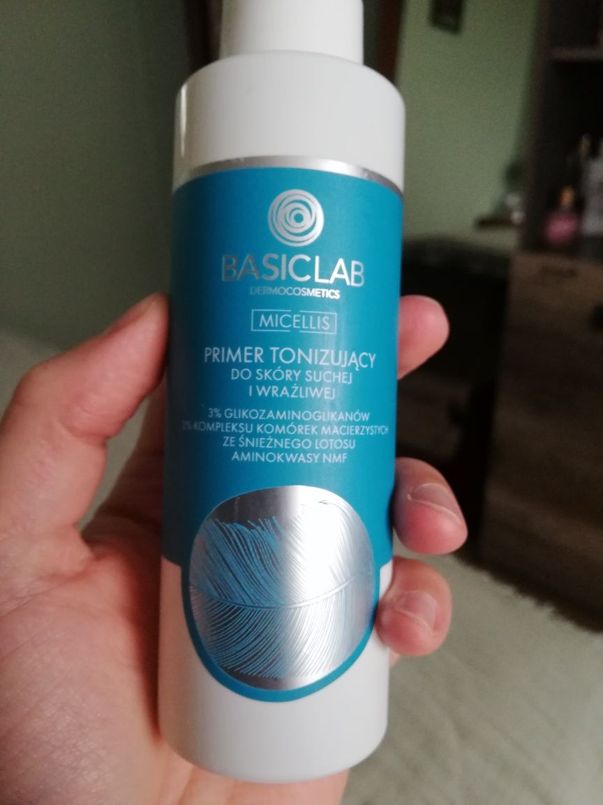 BasicLab primer tonizujący Micellis do skóry wrażliwej 150 ml