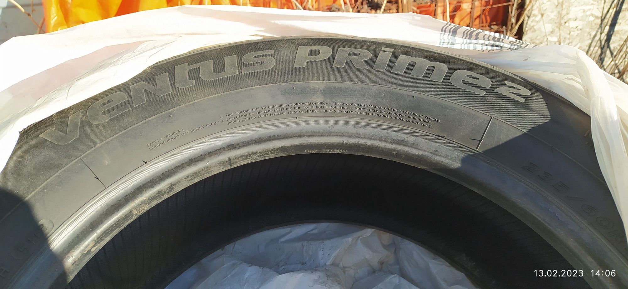 Hankook Ventus Prime 2 235/60 R18