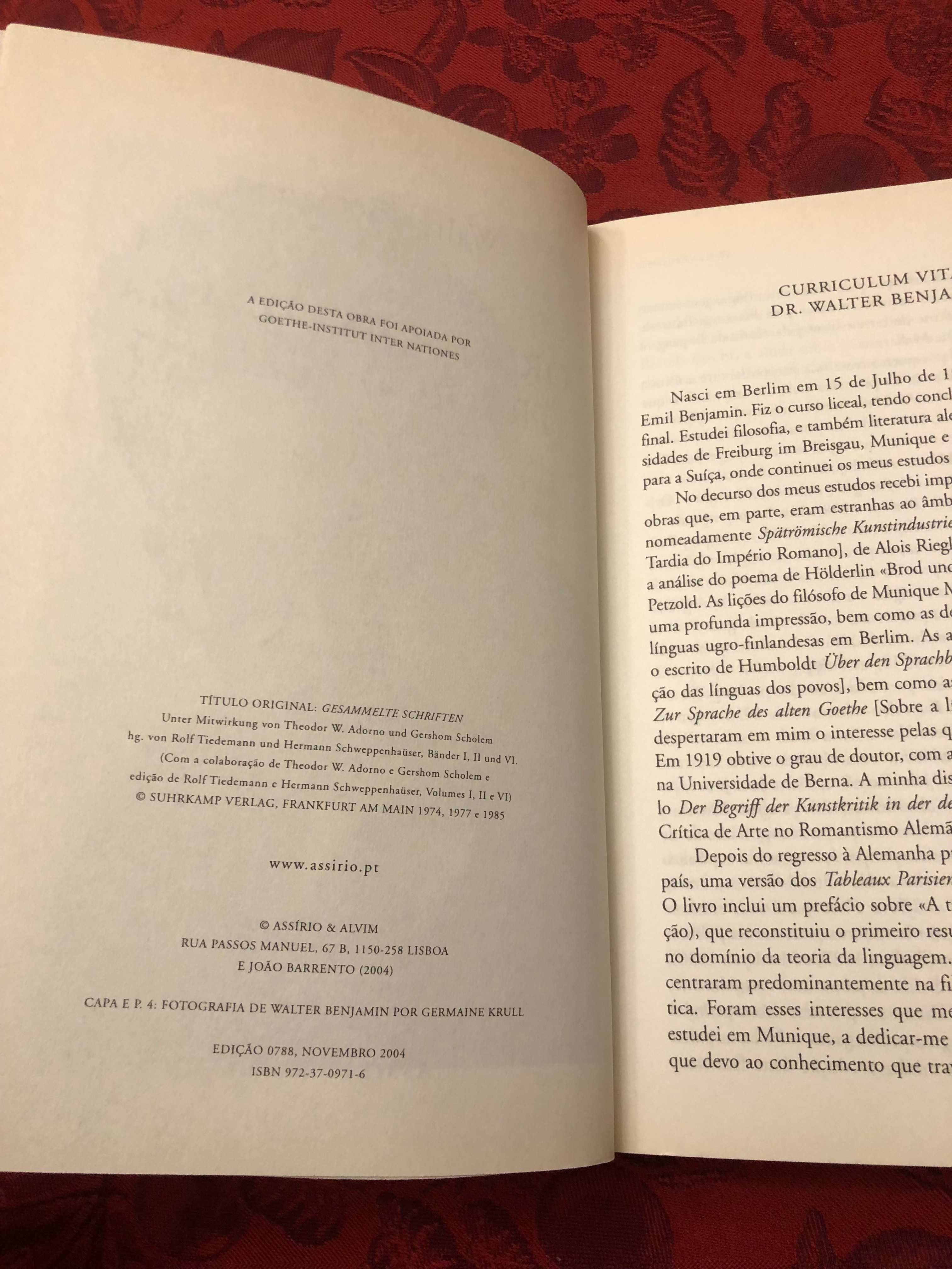 Origem do drama trágico alemão  Walter BENJAMIN