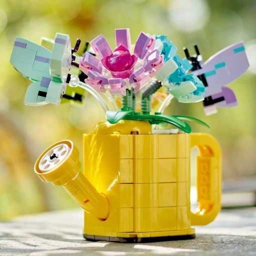 LEGO Creator ZESTAW 3 w 1 - NOWOŚĆ, konewka, but, kwiaty