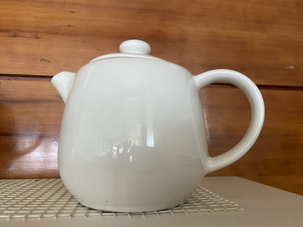 9 Bules de chá grandes, para duas pessoas, brancos Ikea