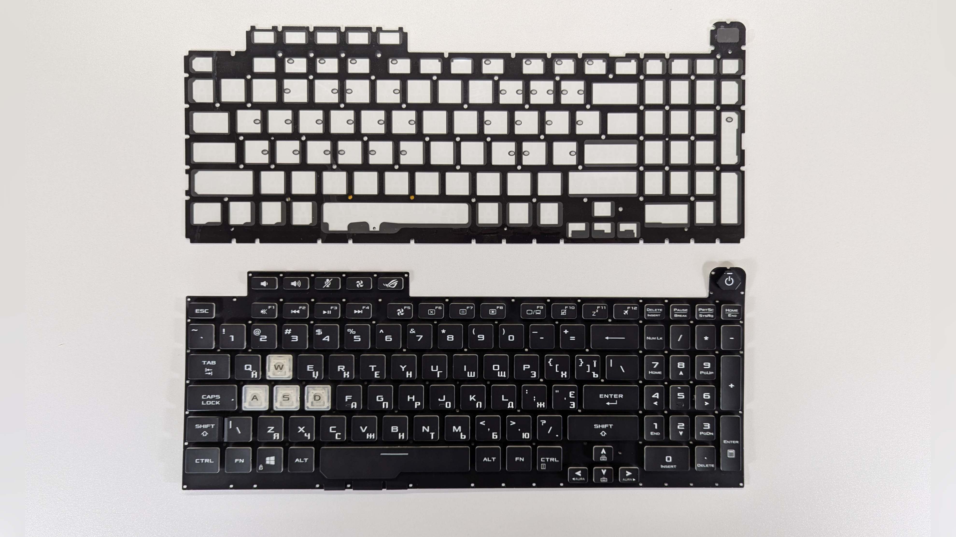 Клавіатура Asus magi34 gunslinger g731, g731gt, g731gv, g731gw, g712,