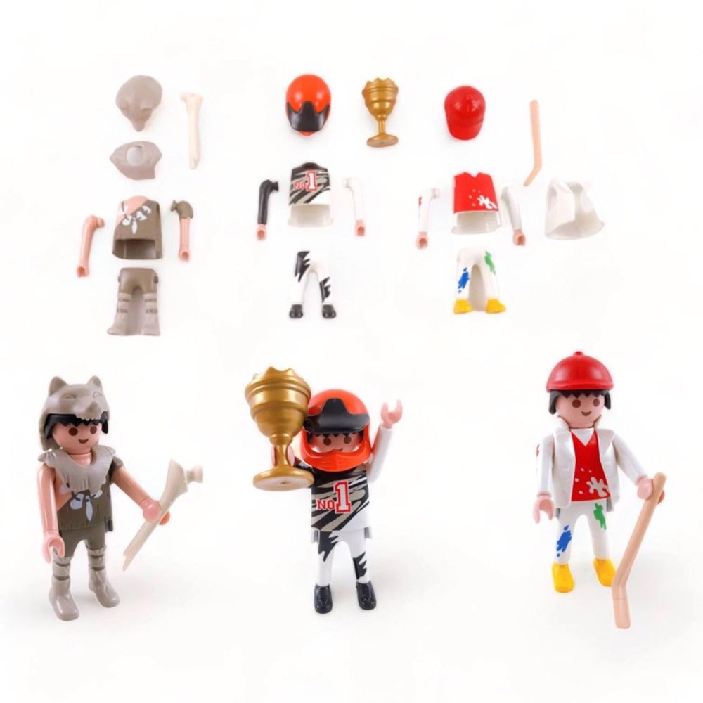 Playmobil 9854, мальчик и 3 варианта одежды, Новый, Оригинал