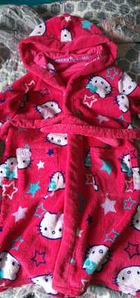 Szlafrok Hello Kitty r.140-146,Mark&Spencer