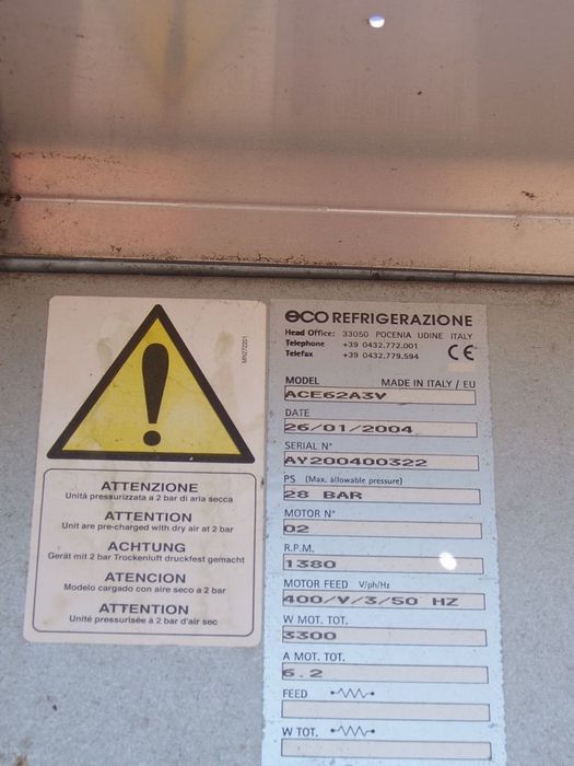 Skraplacz glikolowy chłodniczy ECO KCE62B2V