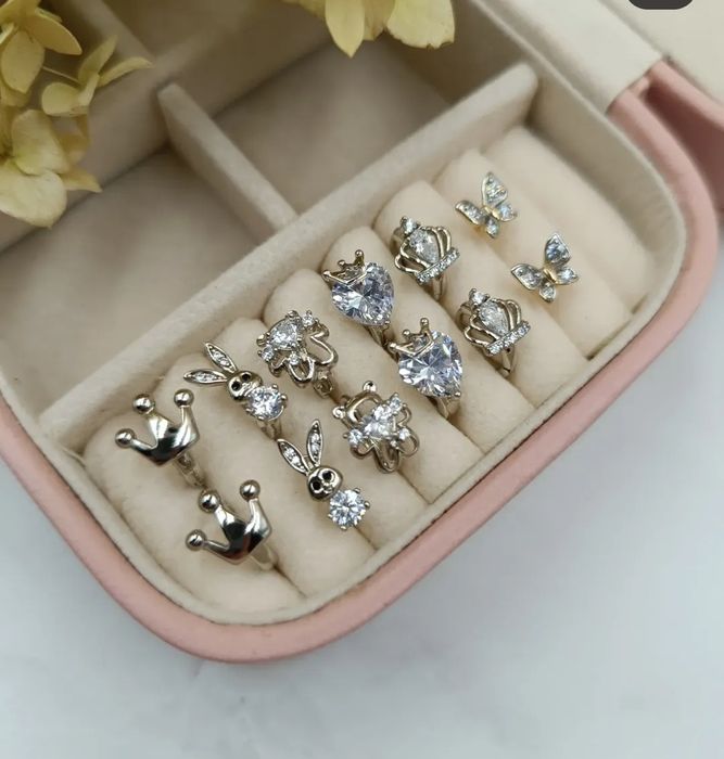 Подарунок на Миколая для дівчаток, Дитячі сережки з медзолота!