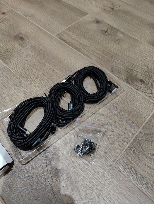 6x kable magnetyczne do ładowania
