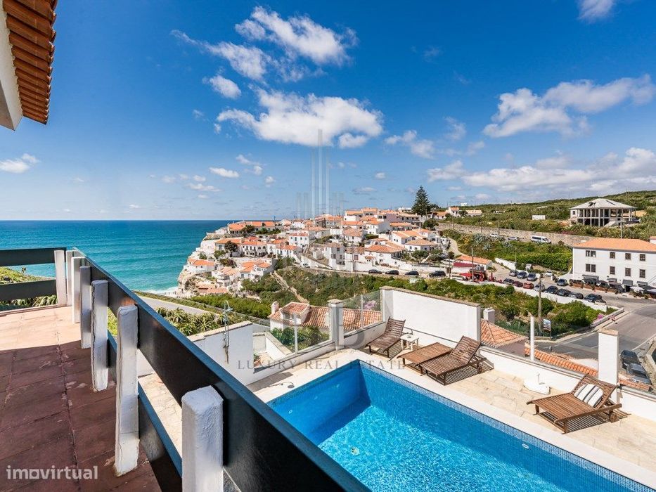 Moradia Tradicional T4 com Piscina e Vista Mar |Azenhas do Mar |Sintra