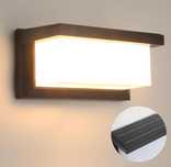 Solarne zewnętrzne światło czujnik ruchu LED lampa ścienna. 12W
