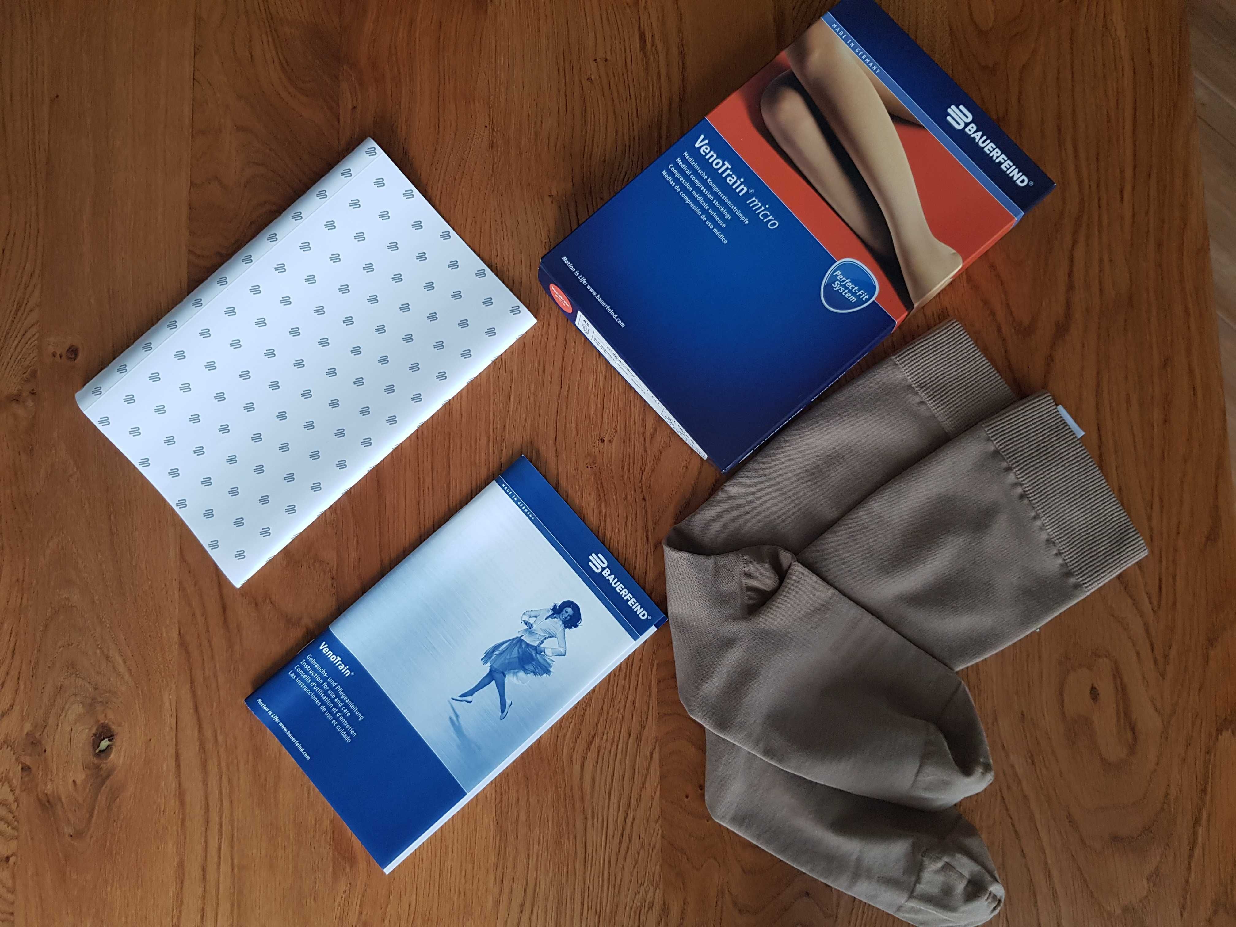 BAUERFEIND VENOTRAIN MICRO podkolanówki uciskowe CCL2 Nowe