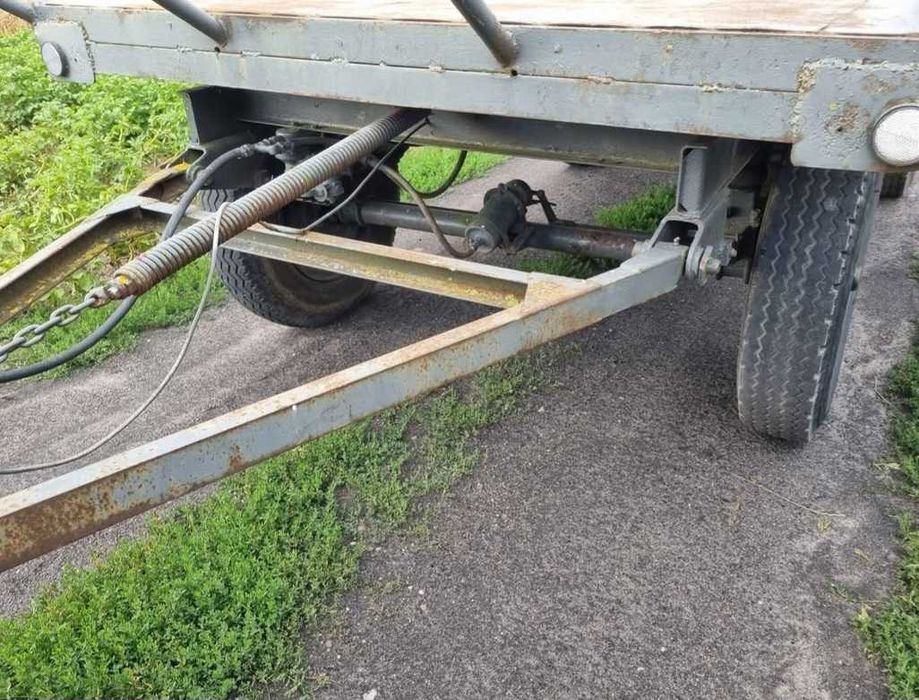 Podwozie przyczepy D46 4,5t autosan do slomy do bel skrzyniopalet