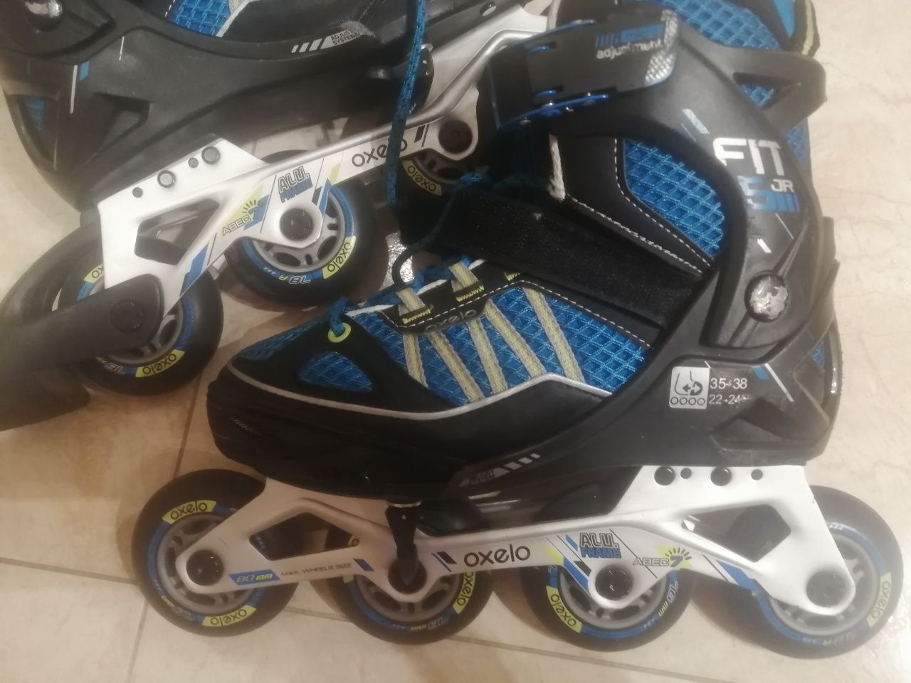 Patins em linha Oxelo Fit 5 Jr 35-38