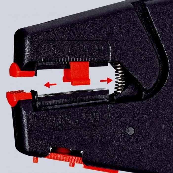 Samonastawne Szczypce Do Ściągania Izolacji 200Mm Knipex