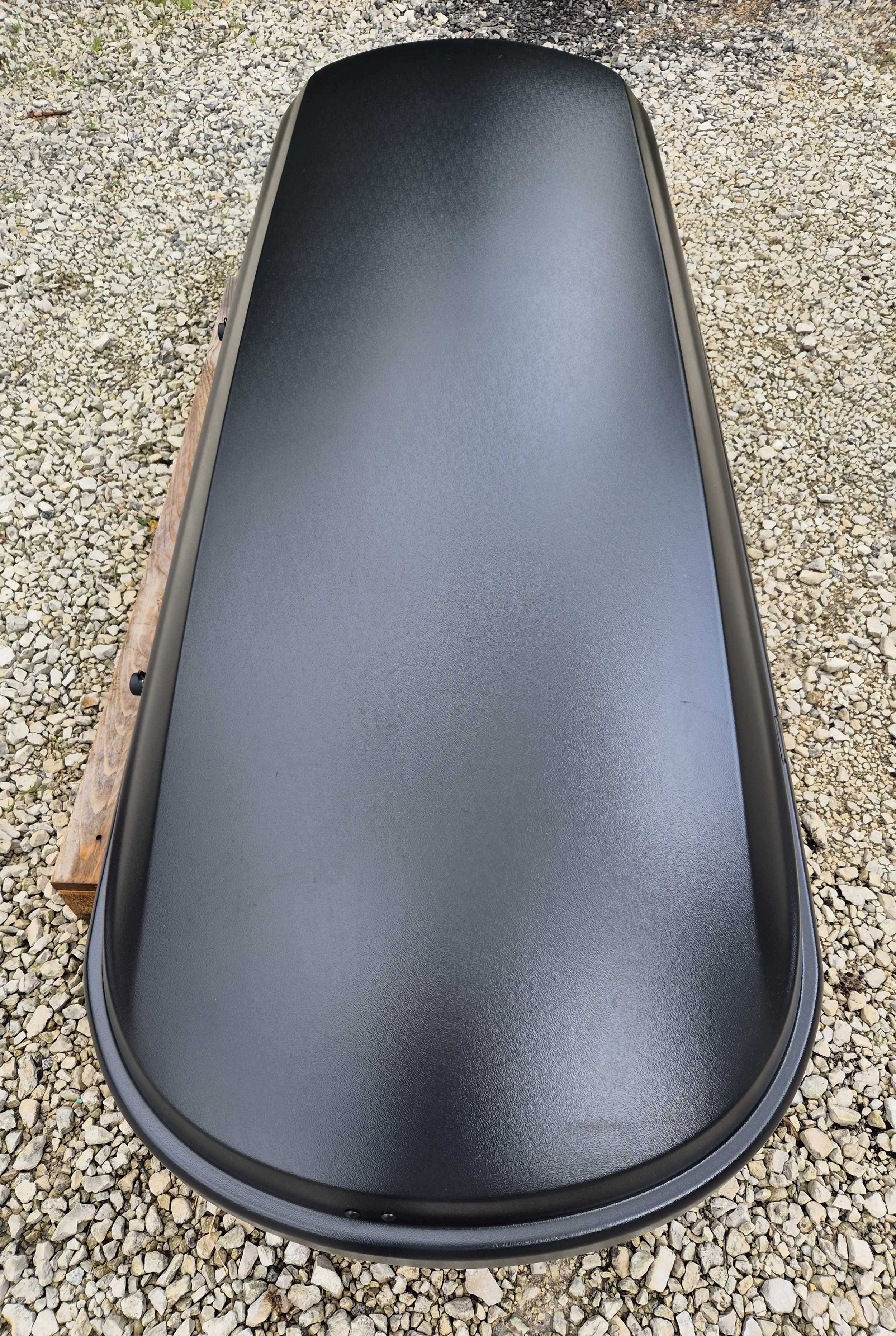 Bagażnik dachowy Box VW, Basic 340L, czarny matowy, oryginalny
