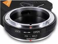 Adapter Canon FD na Micro 4/3 K&F Concept do Panasonic Olympus