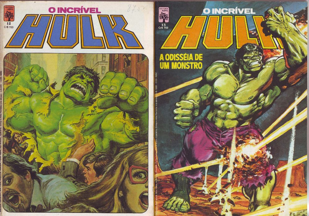 BD Marvel - H U L K - n.º 06 a 50