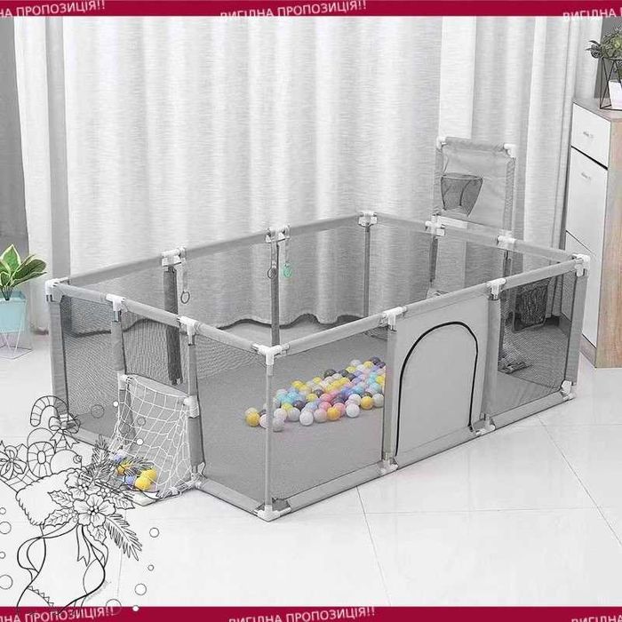 Манеж для дітей детский складаний ігровий майданчик огорожа каркас