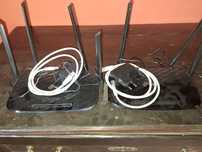 Dwa routery z tp link. Archer C6.