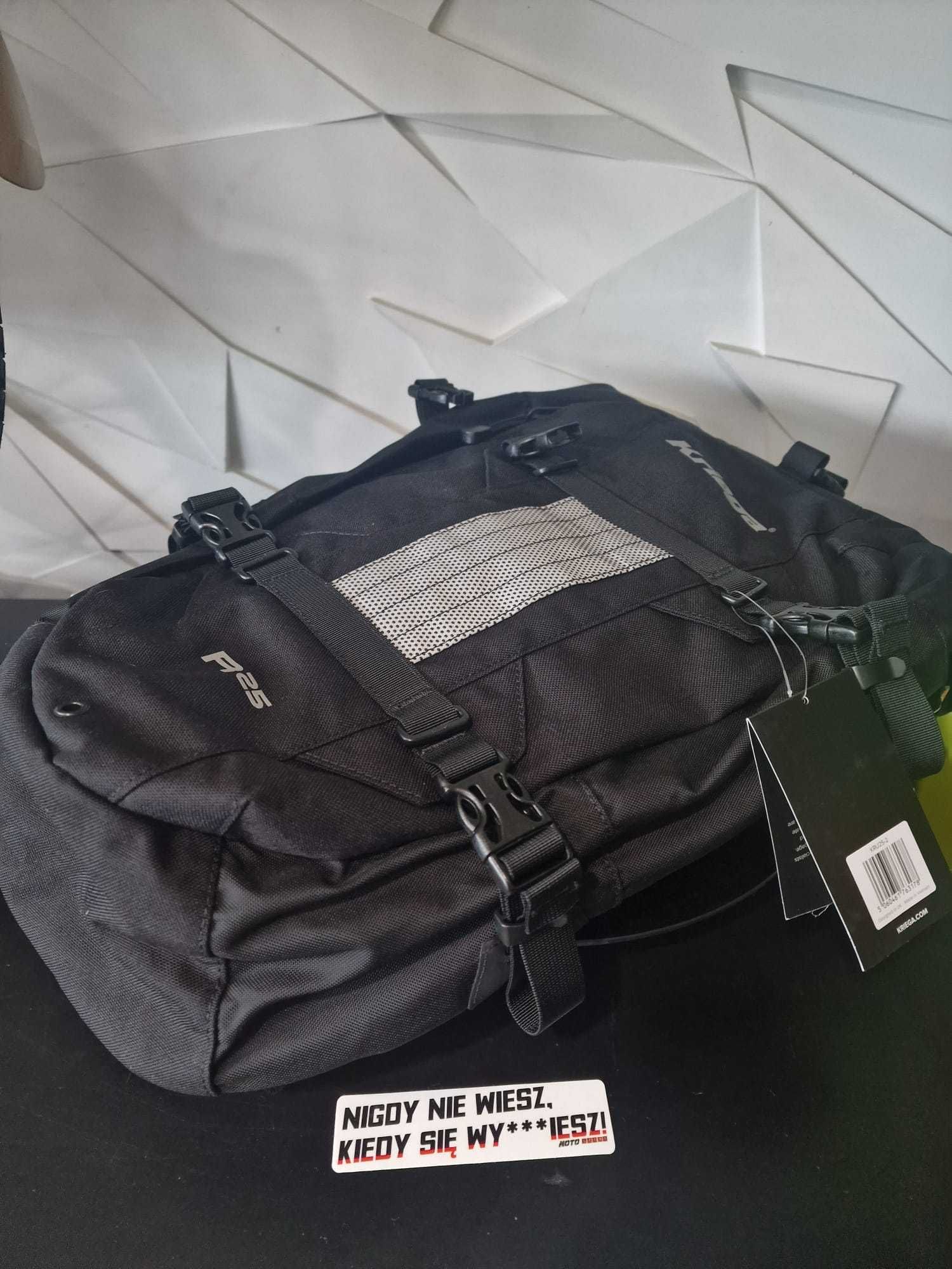 Plecak motocyklowy KRIEGA BACKPACK - R25 czarny