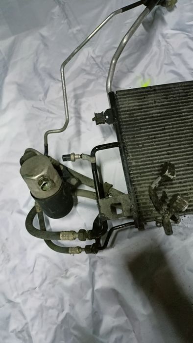 VW Passat B5 komplet przewodów klimatyzacji z chłodnicą