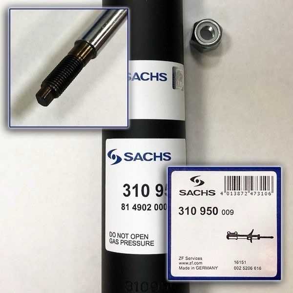 SACHS Germany! Амортизатор Задній SACHS VW Passat B7/Б7/Jetta USA