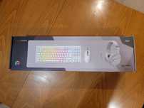 Mars Gaming MCP-RGB3 klawiatura + słuchawki + podkładka