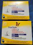 FreeStyle Libre 2 - 2 sztuki + plastry i chusteczki