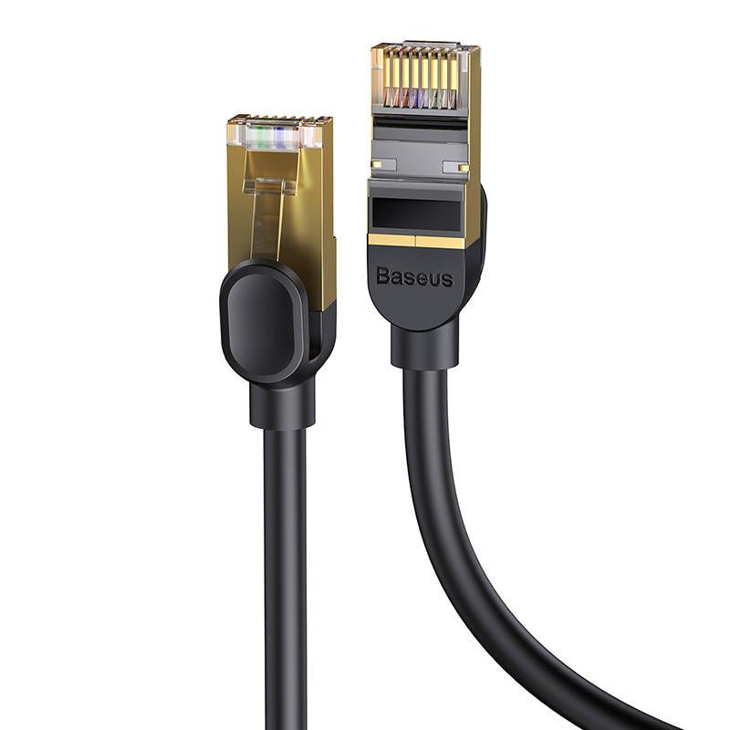Kabel Sieciowy Baseus Rj45 10Gbps Ethernet 1M Czarny