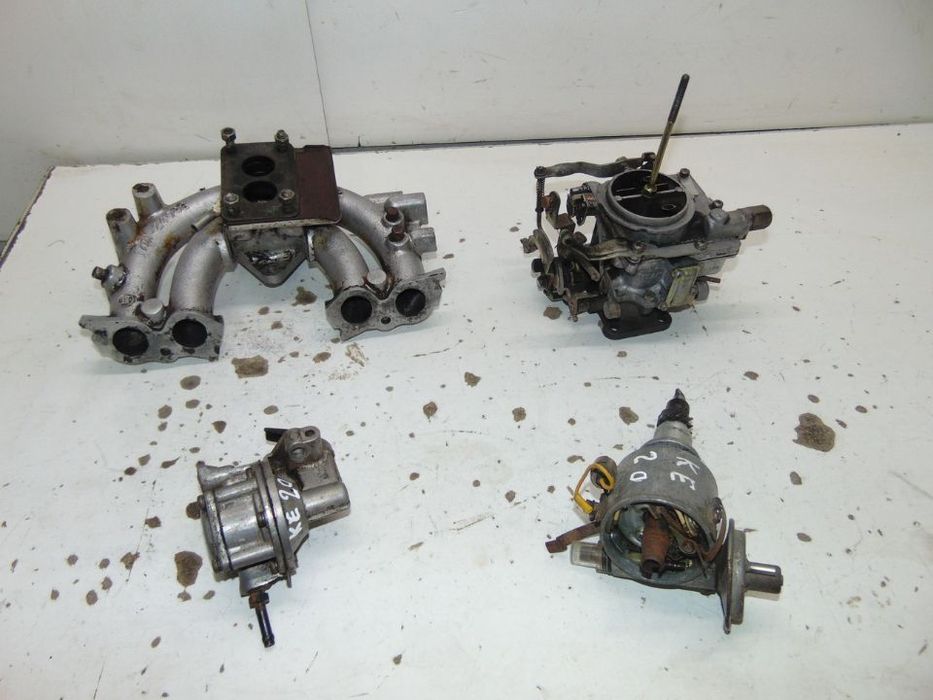 Toyota corolla ke20 carburador e + peças