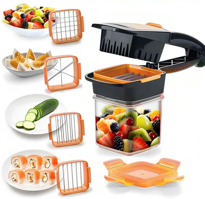 Ручний подрібнювач Nicer Dicer Quick кухонний овочерізка овощерезка