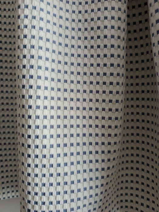 Biało niebieska spódnica w kratkę Reserved