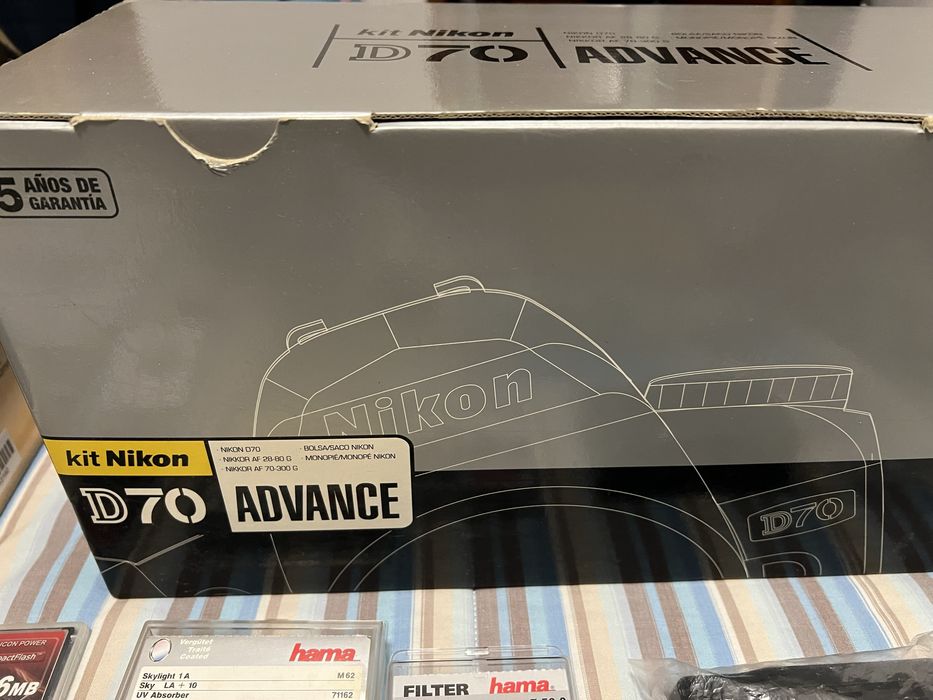 Kit Nikon D70 Advance (maquina e acessorios)