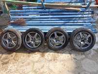 Felgi aluminiowe r. 15 z oponami zimowymi