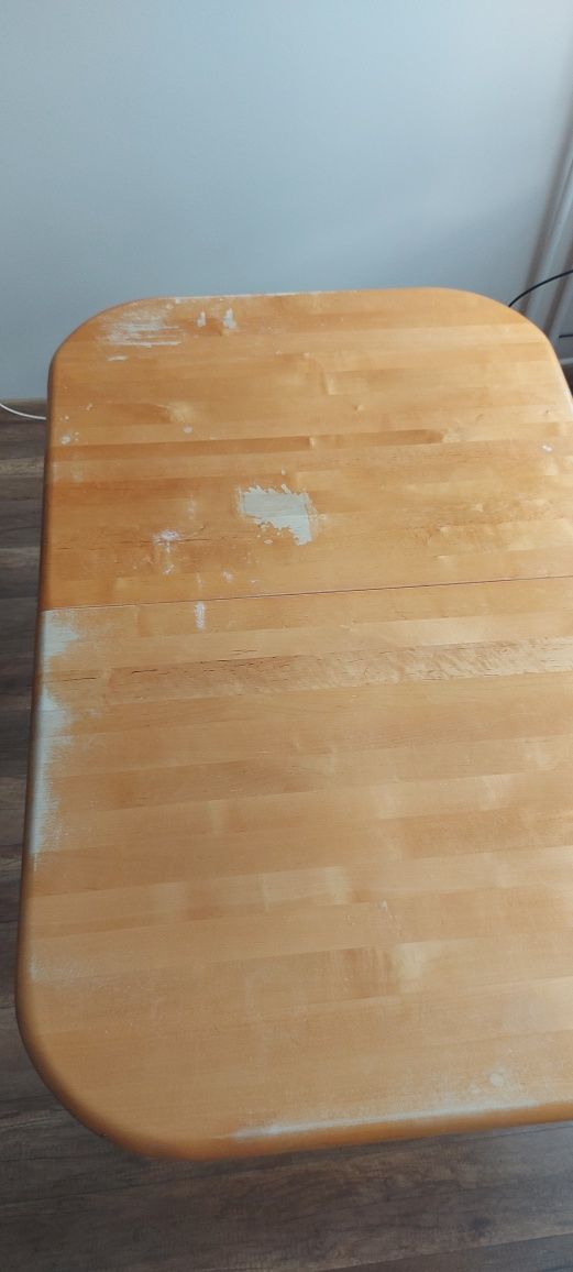 Stół olcha 210x90 i 6 krzeseł