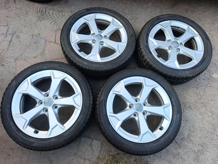Диски литі r17 5*112 Audi A4А6 Skoda Octavia Vw Passat Jetta Golf+шини